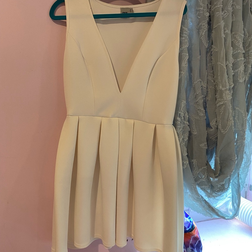 ASOS scuba mini dress with deep v in front. Only worn once